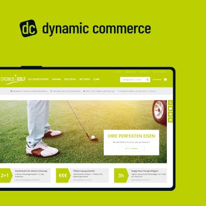 Webshop Software dynamic commerce